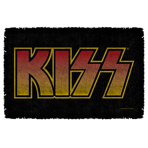 KISS Classic Logo Woven Tapestry Throw Blanket